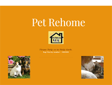 Tablet Screenshot of petrehome.org